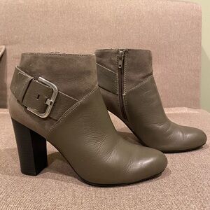 Bar III Taupe Ankle Boots